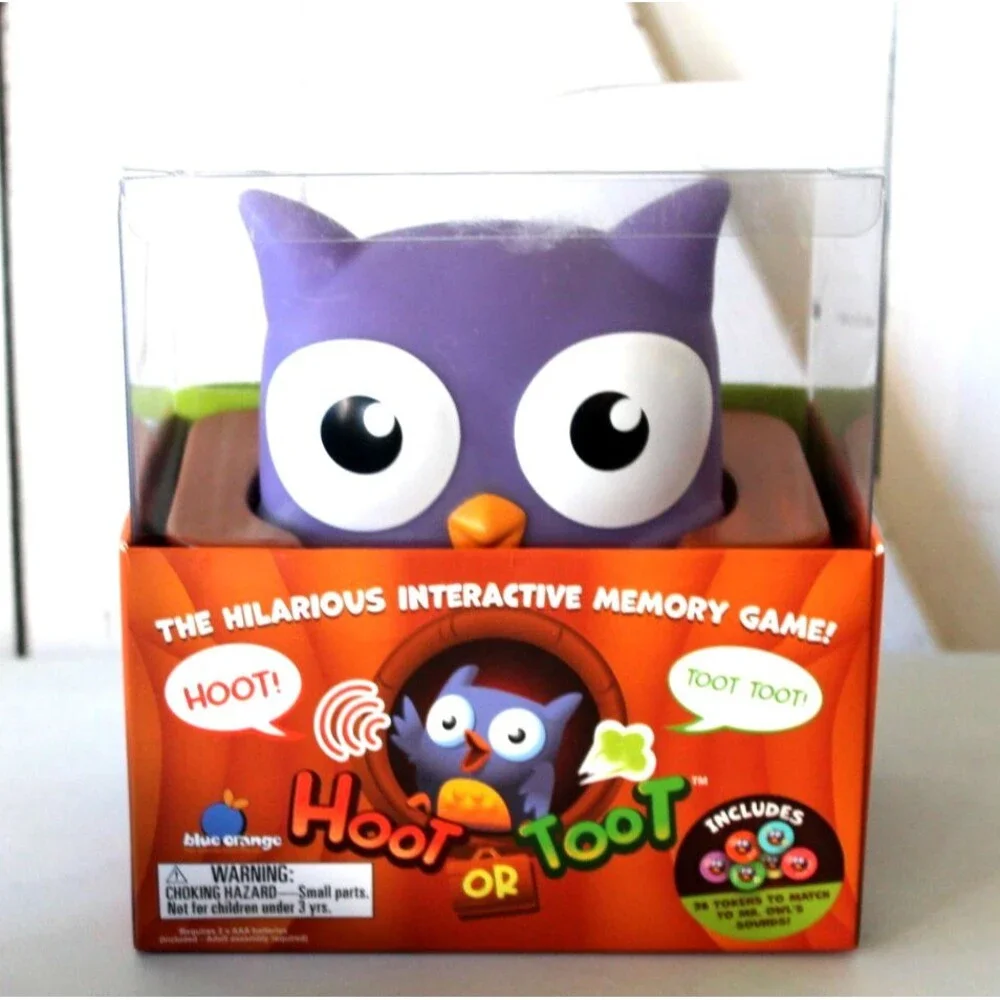 Hoot or Toot The Hilarious Interactive Memory Game Ages 4+- 2023